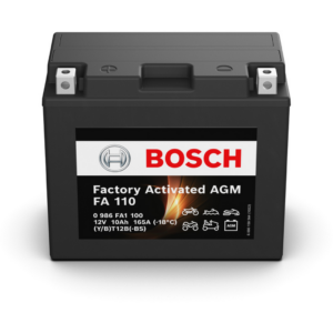 Batería Bosch FA110 - AGM. Tecnología AGM. 12V - 10Ah/165A (EN)