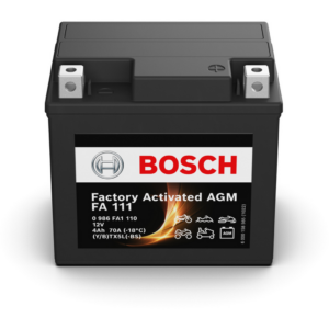 Batería Bosch FA111 - AGM. Tecnología AGM. 12V - 4Ah/70A (EN)