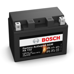 Batería Bosch FA113 - AGM. Tecnología AGM. 12V - 11.2Ah/220A (EN)