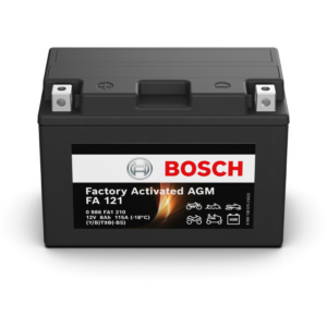 Batería Bosch FA121 - AGM. Tecnología AGM. 12V - 8Ah/115A (EN)