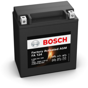 Batería Bosch FA124 - AGM. Tecnología AGM. 12V - 14Ah/230A (EN)