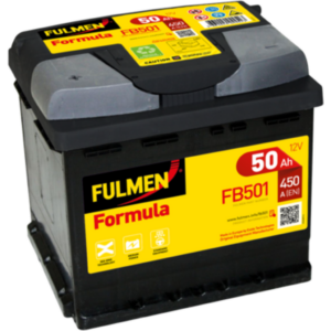 Batería Fulmen FB501. 12V - 50Ah/450A (EN) Caja L1