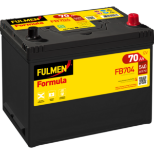Batería Fulmen FB704 Formula. 12V - 70Ah/540A (EN) Caja D26