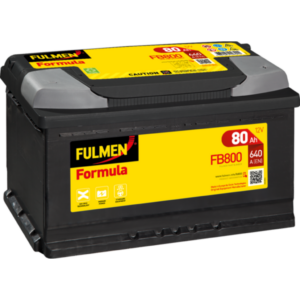 Batería Fulmen FB800 Formula. 12V - 80Ah/640A (EN) Caja L4