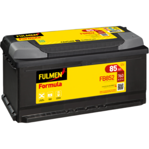 Batería Fulmen FB852 Formula. 12V - 85Ah/760A (EN) Caja LB5
