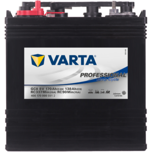 Batería Varta GC8 Professional Deep Cycle. 8V - 170Ah (261x181x283mm)