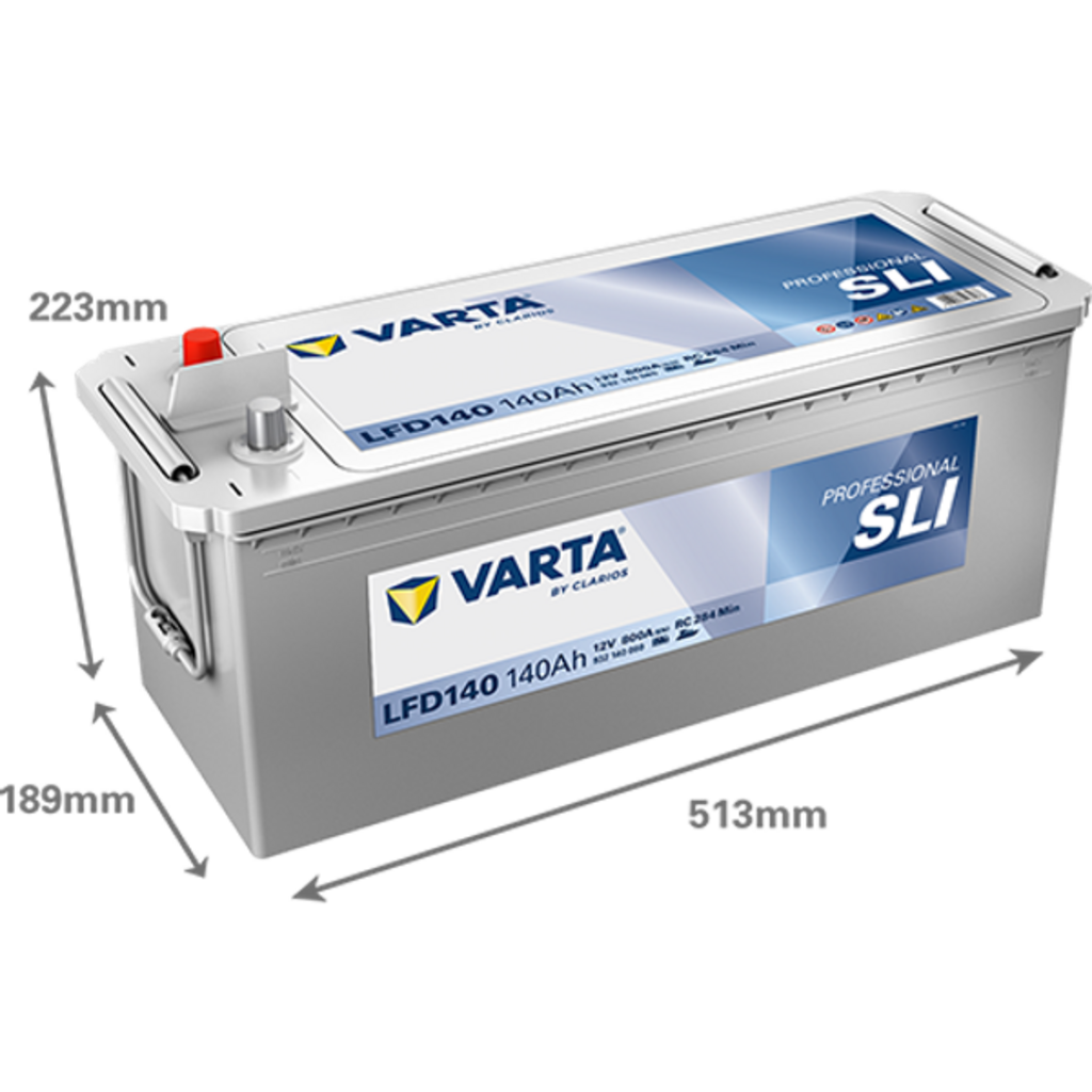 Batería Varta LFD140 Professional Dual Purpose. 12V - 140Ah Caja A 2 Batería Varta LFD140 Professional Dual Purpose. 12V - 140Ah Caja A - Imagen 2