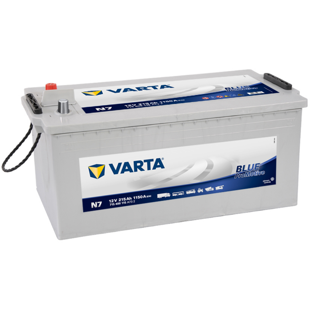 Batería Varta N7 Promotive Blue. 12V - 215Ah/1150A (EN) 715 400 115 A73 2 Caja C
