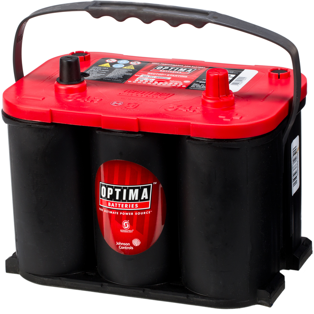 Batería Optima RTR-4.2 Redtop. Tecnología AGM. 12V - 50Ah/815A (EN) (254x172x173mm) 1 Batería Optima RTR-4.2 Redtop. Tecnología AGM. 12V - 50Ah/815A (EN) (254x172x173mm)
