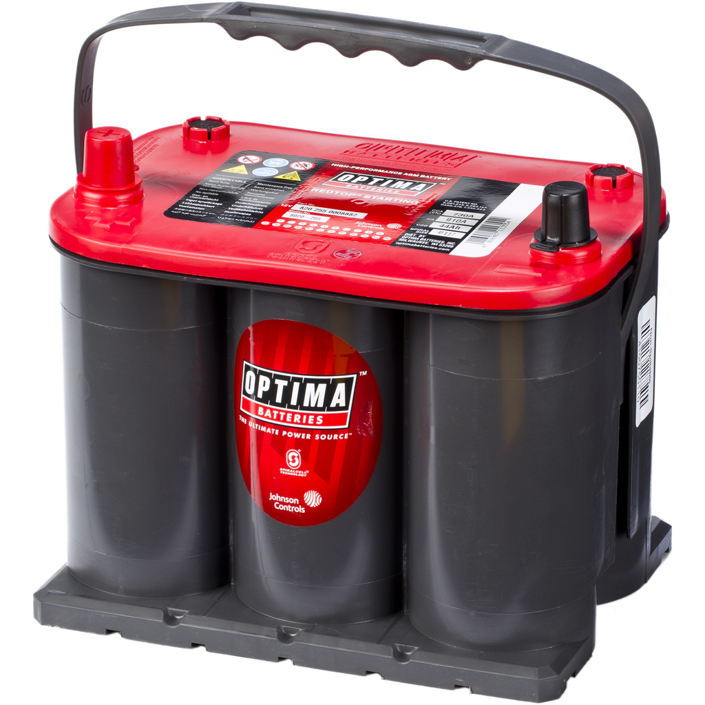 Batería Optima RTS-3.7 Redtop. Tecnología AGM. 12V - 44Ah/730A (EN) (237x172x168mm) 1 Batería Optima RTS-3.7 Redtop. Tecnología AGM. 12V - 44Ah/730A (EN) (237x172x168mm)