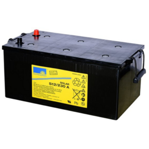 Batería Sonnenschein S12/230A Solar. 12V - 230Ah (518x274x238mm)