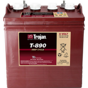 Batería Trojan T-890 8 Volt Deep-Cycle. 8V - 190Ah (259x179x283mm)