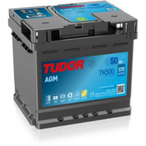Batería Tudor Start-Stop AGM TK500 50Ah