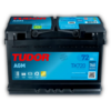 Batería de coche Tudor Start-Stop AGM TK720 12V 72Ah 760A