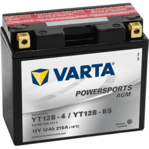 Batería Varta YT12B-4/YT12B-BS Motocicleta. 12V - 12Ah (151x70x131mm)