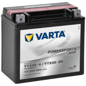 Batería VARTA Motocicleta YTX20-4 / YTX20-BS - 12V 18Ah (C10) E1 TY4