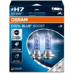 OSRAM COOL BLUE BOOST H7 12V 80W 5000K - Blíster 2 uds (Off-Road)