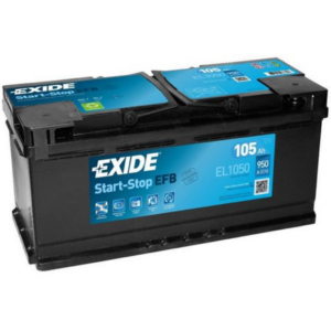 Batería Exide EL1050 Efb. Tecnología EFB. 12V - 105Ah/950A (EN) Caja L6