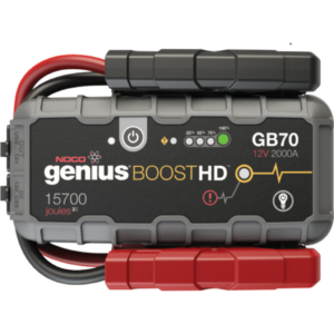 NOCO Boost HD GB70 – Arrancador de batería de litio 2000A 12V con power bank