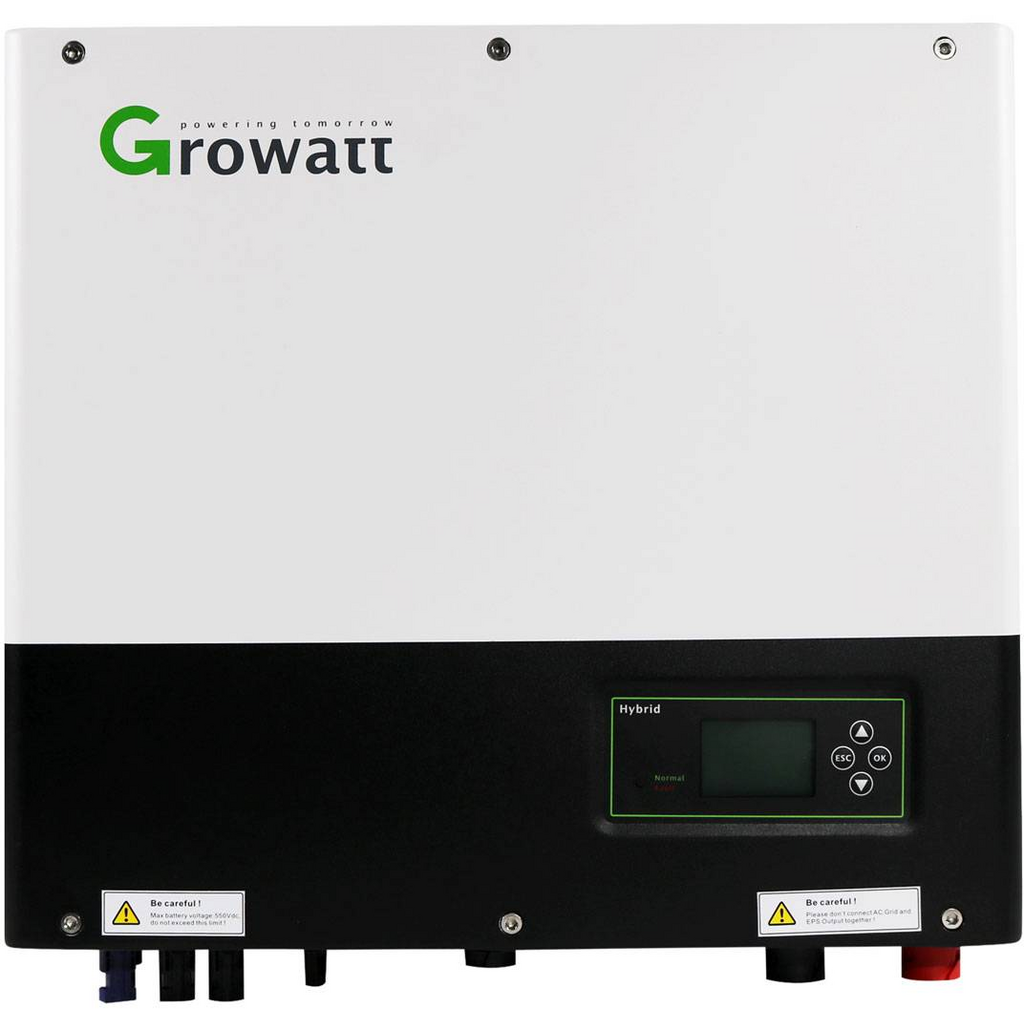 Inversor solar híbrido Growatt SPH5000 5 kW 230 V monofásico 4 Inversor solar híbrido Growatt SPH5000 5 kW 230 V monofásico - Imagen 4