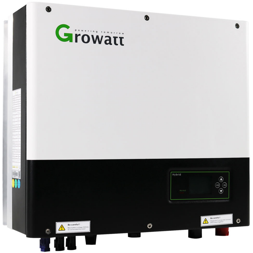 Inversor solar híbrido Growatt SPH5000 5 kW 230 V monofásico 3 Inversor solar híbrido Growatt SPH5000 5 kW 230 V monofásico - Imagen 3
